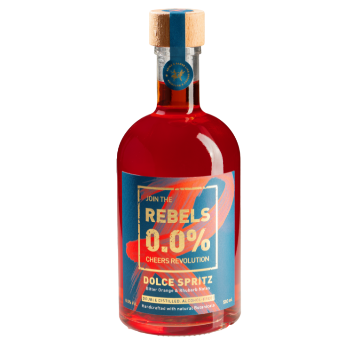 Bottle of Rebels 0.0% - non-alcoholic Dolce Spritz